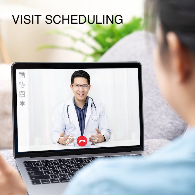 Scheduling Visits With Bodysites Telemedicine Virtual Clinic Bodysite Remote Patient Care 1105