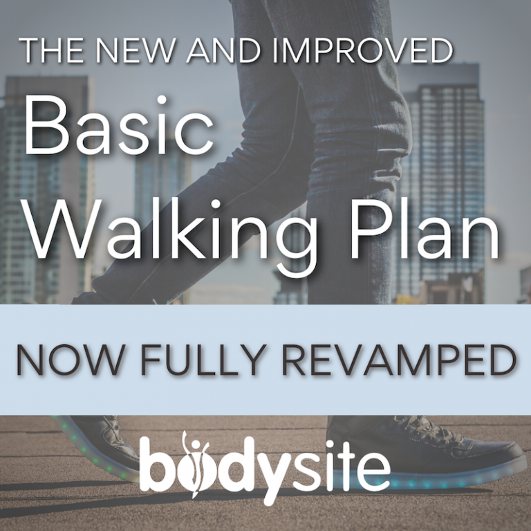 Basic Walking Patient Education Plan for a Healthy Lifestyle BodySite