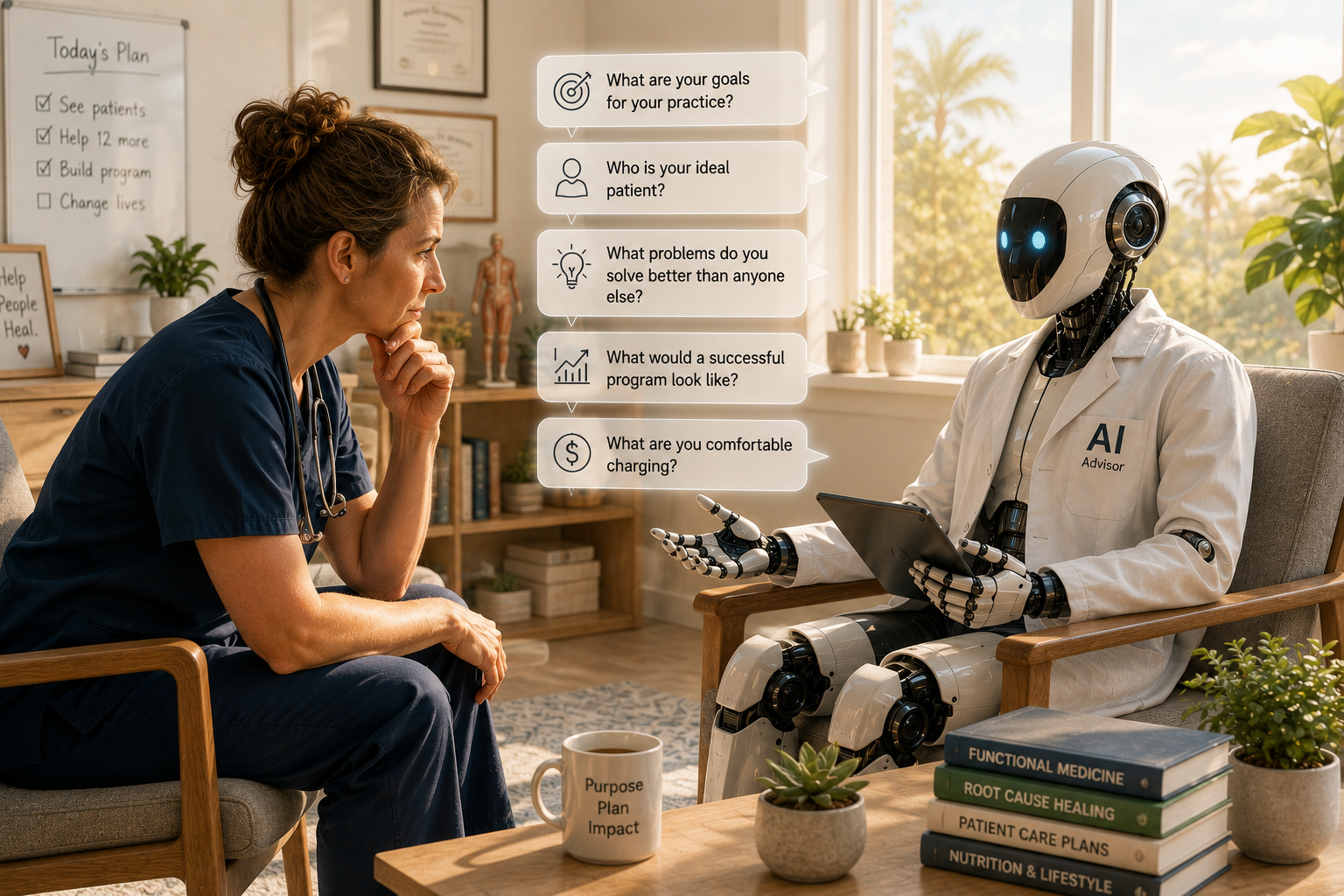 Using AI to decide what to build first in a healthcare practice
